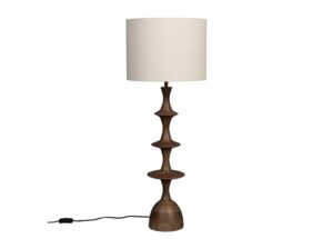 Lampa stołowa Cath orzech Dutchbone