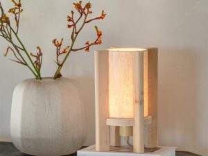 Lampa stołowa Corsica naturalna Ø17cm Good&Mojo