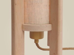 Lampa stołowa Corsica naturalna Ø17cm Good&Mojo