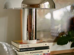 Lampa stołowa Lounge chrom HKliving