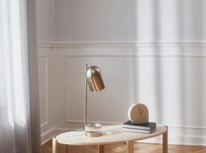 Lampa stołowa Luceo złota AYTM