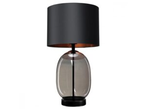 Lampa stołowa Salvador Black czarna Kaspa