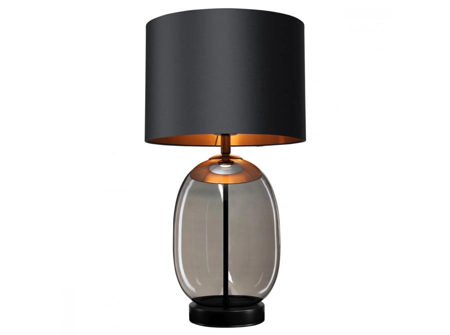 Lampa stołowa Salvador Black czarna Kaspa