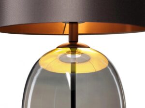 Lampa stołowa Salvador Black czarna Kaspa
