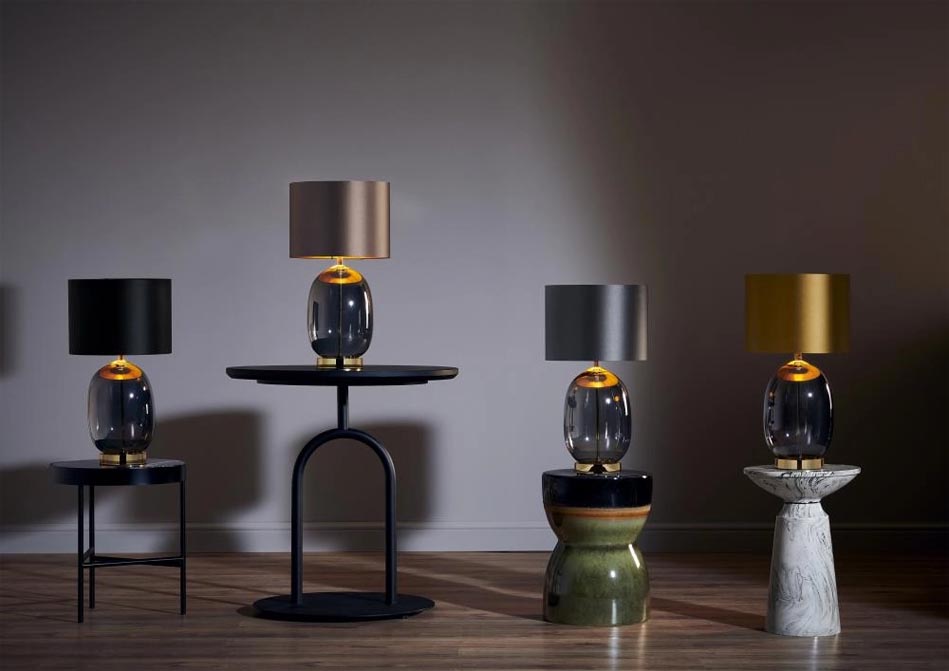 Lampa stołowa Salvador Gold Kaspa