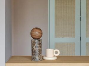 Lampa stołowa Tivoli brązowa It’s about RoMi