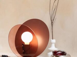 Lampa stołowa Toledo brązowa It's about RoMi