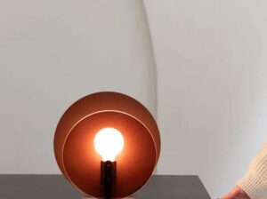 Lampa stołowa Toledo brązowa It's about RoMi