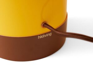 Lampa stołowa w kolorze maślanym HKliving