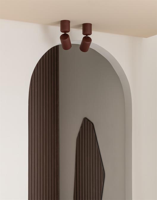 Lampa sufitowa Milan burgundowa It's About RoMi