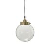 Lampa szklana kula Normandy PR Home