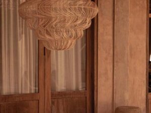 Lampa wisząca Aurora Puff naturalna XL Bazar Bizar