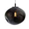 Lampa wisząca Avia Black przydymiona Kaspa