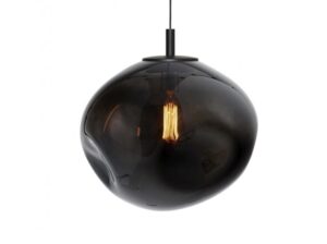 Lampa wisząca Avia Black przydymiona Kaspa