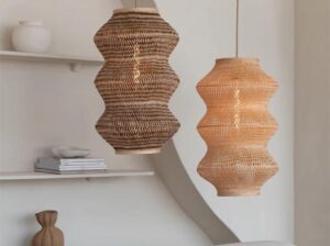Lampa wisząca Barbados XL naturalna brązowa Good&Mojo