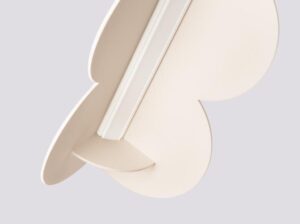 Lampa wisząca Biscuit beżowa LED Thoro