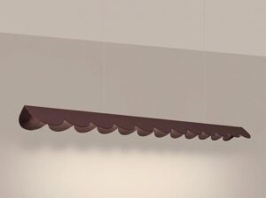 Lampa wisząca Biscuit brązowa LED Thoro