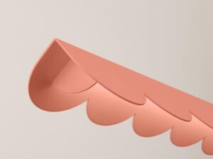 Lampa wisząca Biscuit brzoskwiniowa LED Thoro