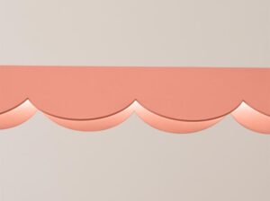Lampa wisząca Biscuit brzoskwiniowa LED Thoro
