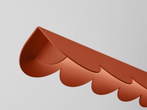 Lampa wisząca Biscuit ochra czerwona LED Thoro