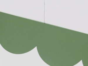 Lampa wisząca Biscuit szałwiowa LED Thoro