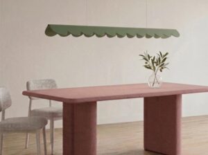 Lampa wisząca Biscuit szałwiowa LED Thoro