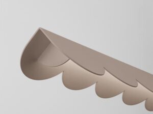 Lampa wisząca Biscuit taupe LED Thoro