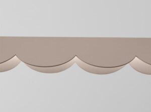 Lampa wisząca Biscuit taupe LED Thoro