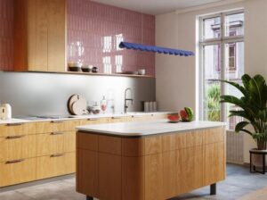 Lampa wisząca Biscuit ultramaryna LED Thoro