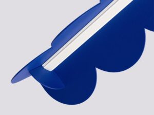 Lampa wisząca Biscuit ultramaryna LED Thoro