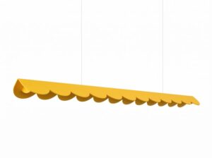 Lampa wisząca Biscuit żółta LED Thoro