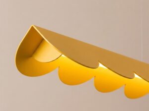 Lampa wisząca Biscuit żółta LED Thoro