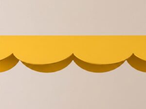 Lampa wisząca Biscuit żółta LED Thoro