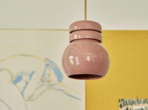 Lampa wisząca Bulb blush HKliving