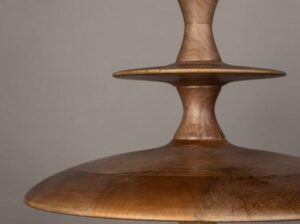 Lampa wisząca Cath orzech Dutchbone