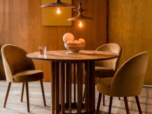 Lampa wisząca Cath orzech Dutchbone