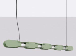 Lampa wisząca Chain 158 cm Thoro