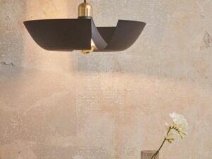 Lampa wisząca Cycnus czarna złota AYTM