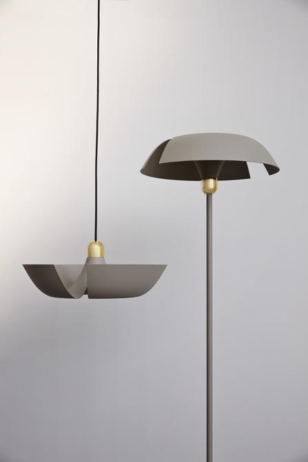 Lampa wisząca Cycnus taupe złota AYTM