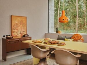 Lampa wisząca Dangle pomarańczowa HKliving