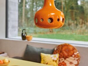 Lampa wisząca Dangle pomarańczowa HKliving