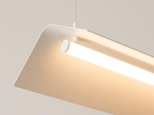 Lampa wisząca Elva beżowa LED Thoro