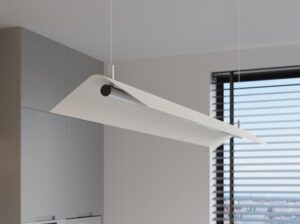 Lampa wisząca Elva beżowa LED Thoro