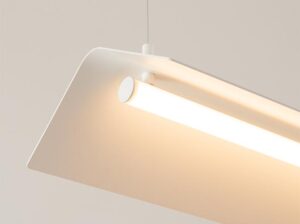 Lampa wisząca Elva biała LED Thoro