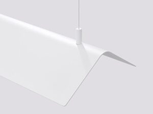 Lampa wisząca Elva biała LED Thoro