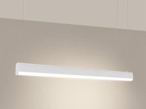 Lampa wisząca Farge biała LED Thoro