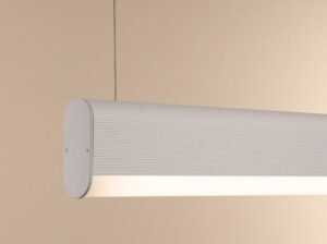 Lampa wisząca Farge biała LED Thoro