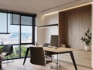 Lampa wisząca Farge czarna LED Thoro