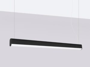 Lampa wisząca Farge czarna LED Thoro