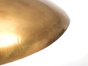 Lampa wisząca Fortune Cookie XL mosiądz Bazar Bizar